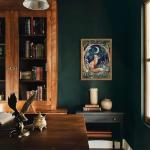 Vintage 3D Textured Fox Wall Art Decor