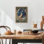 Vintage 3D Textured Fox Wall Art Decor