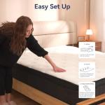 King Size 12-Inch Hybrid Mattress with Strong Support