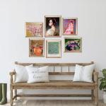 Colorful Vintage Wall Art Set of 6 Prints