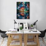 Tree of Life Canvas Wall Art for Home Decor