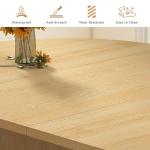 Extendable Round Dining Table for 4-8 People