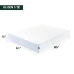 ZINUS 10 Inch Green Tea Memory Foam Mattress, Queen