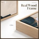 Large Neutral Abstract Canvas Art Set of 2