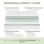 EGOHOME 10 Inch Memory Foam Mattress with Cooling Gel