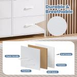DUMOS 9-Drawer Bedroom Dresser with Fabric Bins