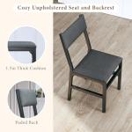 Extendable Dining Table Set for 4 with Chairs