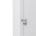 Vintage 6-Drawer Tallboy Storage Cabinet in White