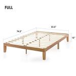 Mellow Naturalista 12 Inch Solid Wood Bed