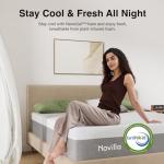 Novilla 10 Inch Gel Memory Foam Twin Mattress