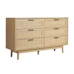 Briony Rattan Tallboy Chest of Drawers