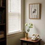 Vintage Cowboy Wall Art, Striped Rodeo Canvas