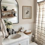 Vintage Cowboy Wall Art, Striped Rodeo Canvas