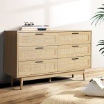 Briony Rattan Tallboy Chest of Drawers