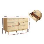 Briony Rattan Tallboy Chest of Drawers