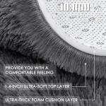 OLANLY 6x9 Washable Soft Shaggy Area Rug