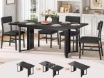 Itaar 5-Piece Extendable Dining Table Set