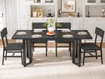 Itaar 5-Piece Extendable Dining Table Set