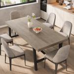 Industrial Wooden Dining Table for 6-8 People