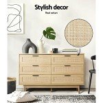 Briony Rattan Tallboy Chest of Drawers