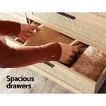 Briony Rattan Tallboy Chest of Drawers