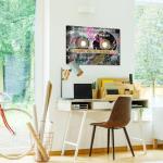 Vintage Graffiti Cassette Tape Wall Art Print