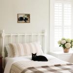 Cute Vintage Black Cat Canvas Wall Art 8x10