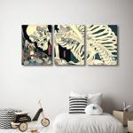 Witch and Skeleton Ukiyo-E Art Set