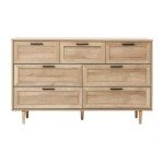 Natural 7-Drawer Tall Chest of Drawers