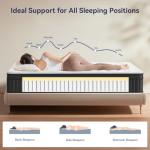 12-Inch Queen Hybrid Mattress with Pocket Springs