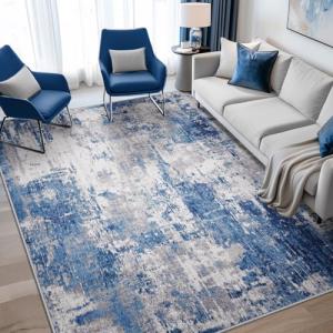 RELEANY Washable Non-Slip Area Rug 5'x7