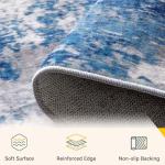 RELEANY Washable Non-Slip Area Rug 5'x7