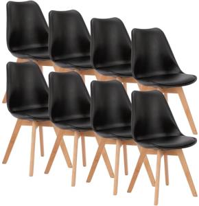 Set of 8 Mid Century Modern Dining Chairs