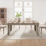 Farmhouse Dining Table for 6-8 People, 71