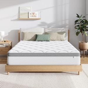 Novilla 12-Inch Queen Hybrid Pillow Top Mattress