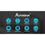 Alfordson Double Bed Frame with Gas Lift Storage