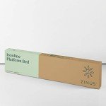 Stylish Metal and Wood Bed Frame with Headboard