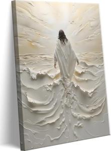 Modern Abstract Jesus Wall Art for Any Space
