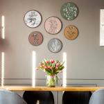 Boho Plant Wall Art Decor Set of 6