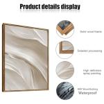 Large Abstract Framed Wall Art Set, 3 Pieces