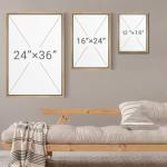 Large Abstract Framed Wall Art Set, 3 Pieces