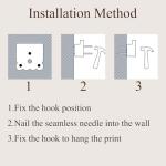 Large Abstract Framed Wall Art Set, 3 Pieces