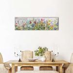 Colorful Rustic Wildflower Wall Art for Home Decor