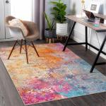 Colorful 5x7 Washable Area Rug for Home