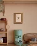 Vintage Gold Framed Hummingbird Wall Art Print