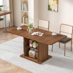 Extendable Mid Century Dining Table for 4-6