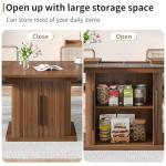 Extendable Mid Century Dining Table for 4-6