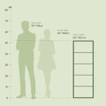 Furinno LUDER 5-Cube Bookshelf in Blackwood