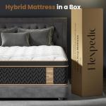Luxury Cooling Queen Hybrid Mattress with Support