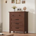 GarveeHome 4-Drawer Vertical Dresser for Bedroom
